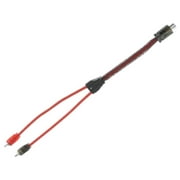 8" DS18 Advance RCA Ultra Flex Y Connector - 1 Female and 2 Male