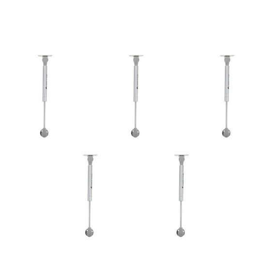 Worgeous 5pcs Gas Struts for Cabinets and Beds Strong Hydraulic Lift Support Accessory for Kitchen Cabinets RV Beds and Furniture Hinges