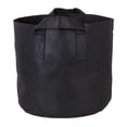 thumbnail image 1 of Sac Rond d'Extérieur pour la Plantation de Fleurs, Sac de Croissance en PP, Pochette de Croissance en Non-Tissé pour Plantes, Pot de Culture de Légumes 1-34 Gallons, 1 of 7