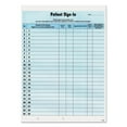 thumbnail image 4 of 8.5 in. x 11.63 in. 2-Part Carbon Patient Sign-In Label Forms - Blue (125 Sheets/Pack), 4 of 7