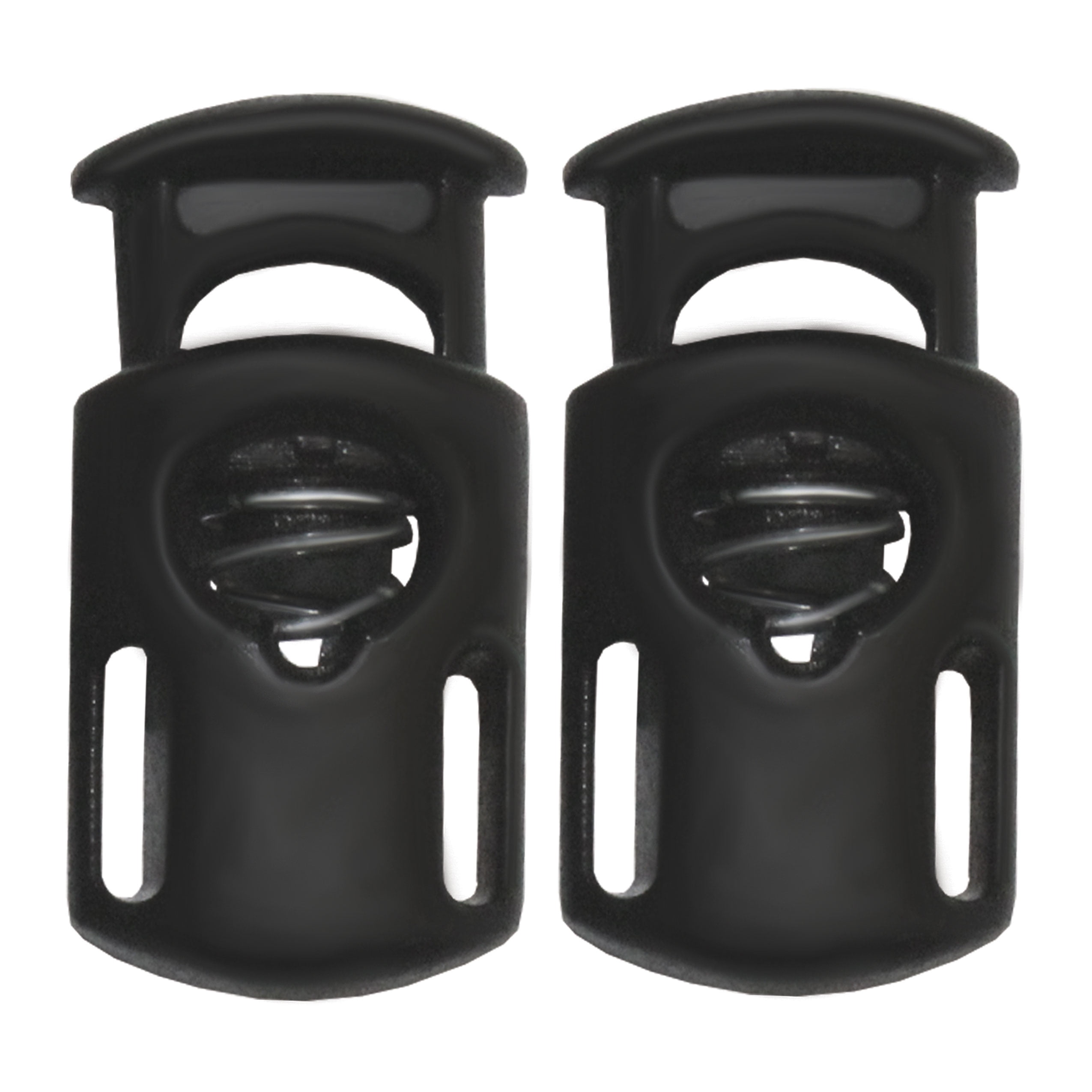 LACE LOCKS, BLACK PAIR