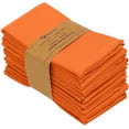 thumbnail image 6 of Ruvanti Kitchen Cloth Napkins 12 Pack 18X18 inch Dinner Napkins Soft, Comfortable, Reusable Napkins, Durable Linen Napkins, Perfect Table Napkins, Fall/Orange Napkins for Dinners, Parties & Wedding, 6 of 10