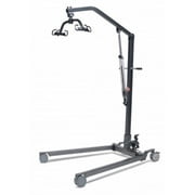 Lumex Hydraulic Patient Lift, Adjustable Base, Medical Transfer Aid for Home and Clinical Use, Grey