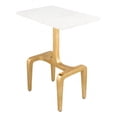 thumbnail image 5 of Mesa Lateral Kessa Muebles Clement Oro Blanco, 5 of 5