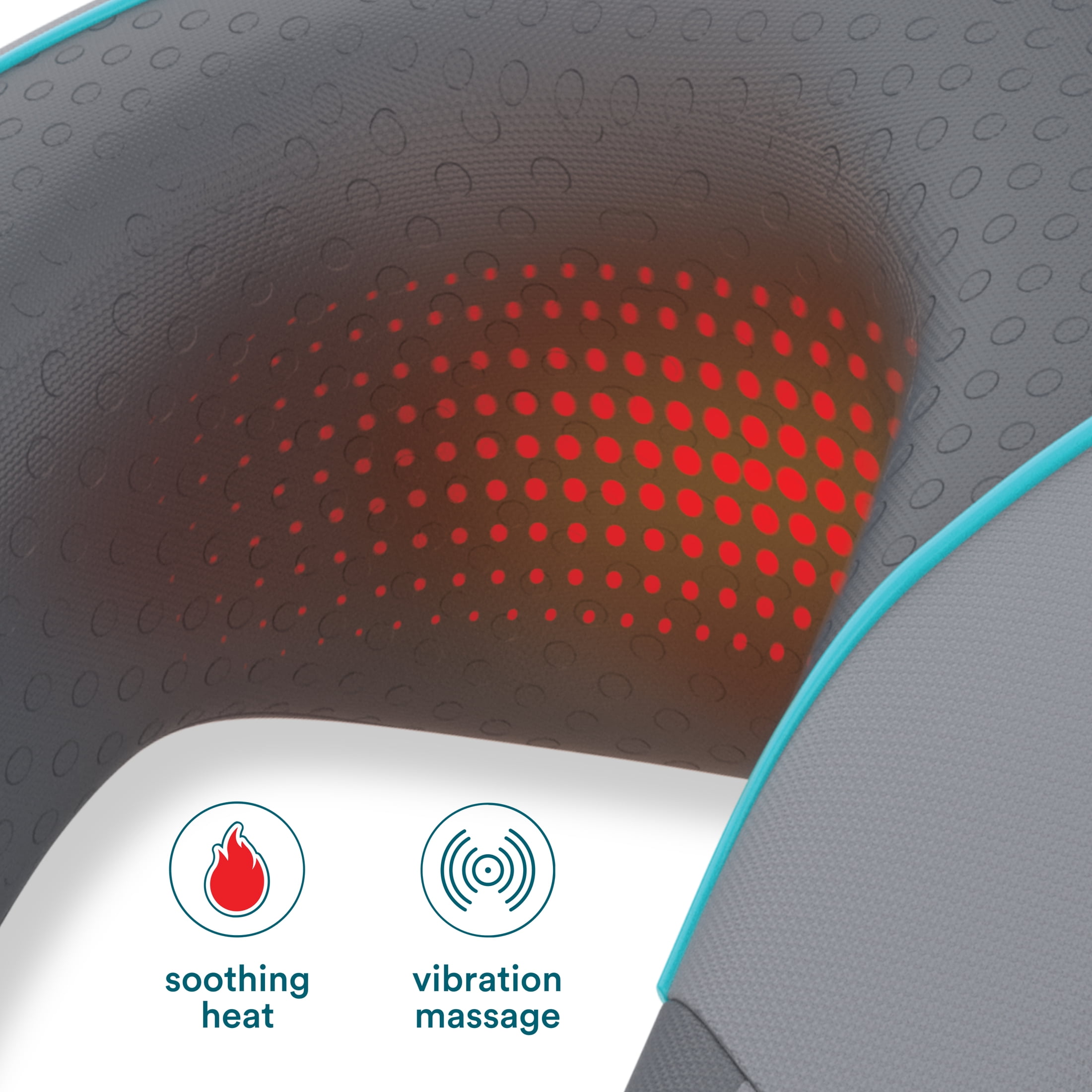 (2 pack) Homedics Neck Massager with Comfort Foam Vibration and Soothing Heat