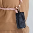thumbnail image 6 of Pet Waste Bag Dispenser Bag | Black Polyester Holder | Portable Storage Pouch for Dog Walks | Lightweight 3.74x1.97x1.97 in | Includes 1 Bag, 6 of 6
