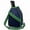 Green, variant on Pickleball Bag Sling Backpack for Women Men, Crossbody Pickleball Paddle Bag with Zipper PocketPickleball Blue
