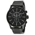 thumbnail image 2 of Nixon Men's A386001 Sentry Chrono Black Dial Black IP Steel Bracelet Watch, 2 of 4