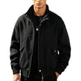 thumbnail image 6 of Umfun Full Zip Track Jackets for Men Athletic Lightweight Stand Collar Casual Sport Coat Soft Breathable Everyday Outerwear for Autumn Running and Daily Commute, 6 of 9