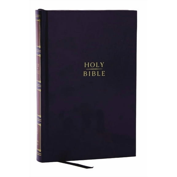 KJV Holy Bible: Compact Bible with 43,000 Center-Column Cross References, Black Hardcover, Red Letter, Comfort Print: Ki, (Hardcover)