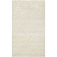 thumbnail image 2 of Martha Stewart Rugs Martha Stewart Seaflora Hand-Woven Silk Pearl Area Rug, 2 of 2