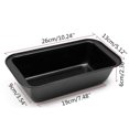 thumbnail image 4 of Non Stick Cake Making Dish Mould Toast Baking Tray Mold Bread Bakeware Pan Pastry Box Steel Craft DIY Kitchen, 4 of 5