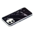 thumbnail image 3 of Dteck Phone Case for Apple iPhone 11 6.1 inch,Marble Stone Design Pattern TPU Soft Silicone Shockproof Ultra Slim Thin Anti-scratch Back Case Cover,Black Marble, 3 of 5