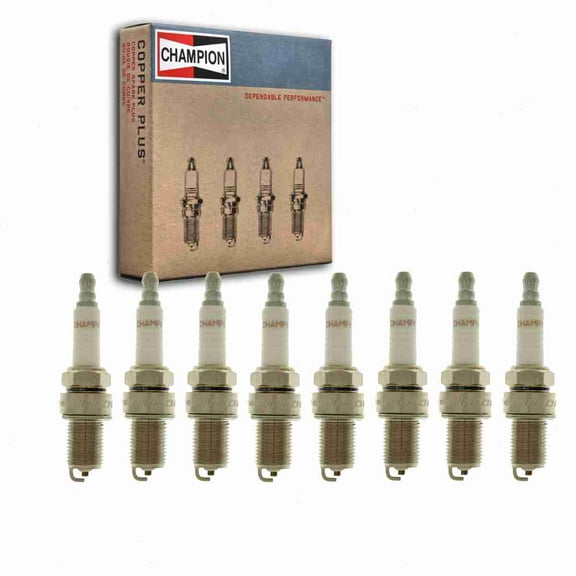8 pc Champion 792 Spark Plugs for C59YC R5672-9 W2D Ignition Wire Secondary