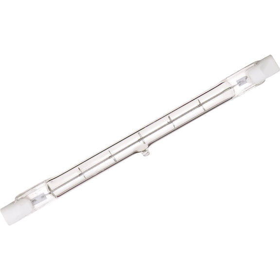 Satco S3497 1/Card 120V 500-Watt T3 R7S Base Light Bulb, Clear