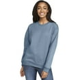 thumbnail image 1 of Gildan SF000 Adult Softstyle Fleece Crew Sweatshirt - STONE BLUE - 4XL, 1 of 2