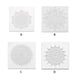 thumbnail image 4 of Scienceny Pósteres impresos para pintura DIY, plantillas de impresión de póster A3 duraderas y reutilizables, lienzo de Mandala, incluyendo Type3 NO3, 4 of 6