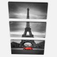 thumbnail image 3 of Design Art - Eiffel and Old Red Car, 3 of 3