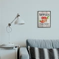 thumbnail image 2 of Stupell Industries Rustic Farm Fresh Apple Sign Aged Charm Design by Sheri Hart, 2 of 7