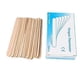 thumbnail image 1 of 200pcs Disposable Tongue Depressor Wax Scraper Stick Wooden Tongue Depressor Hair Removal Wax Wipe Wax Adjustment Wax Stick Manicure Tools, 1 of 2