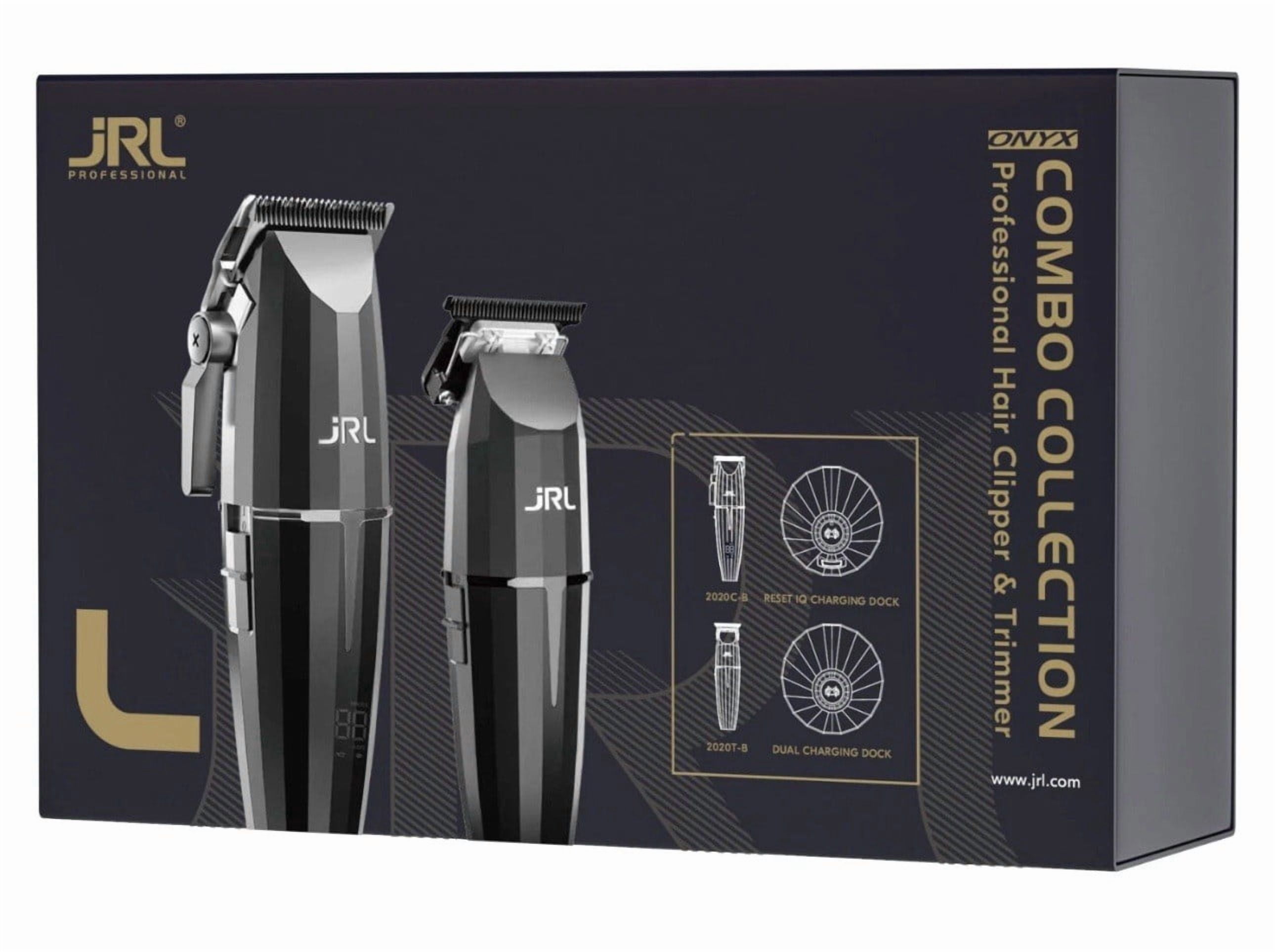 JRL Ghost Edition Combo, Hair Clipper, Trimmer, Shaver, 7500 RPM