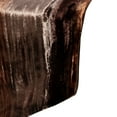 thumbnail image 2 of Designer Brown Table Runner 8 Seater Table Runner (16 x 108 inch), Ombre, Crushed Velvet with Tassles Table Runner, Velvet fabric Table Linen, Ombre Pattern Modern Style - Ombre Brown, 2 of 2