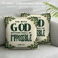 thumbnail image 3 of COMIO Bible Verse Christian Pillow Covers,Christian Gifts,Christian Gifts for Women Faith,Prayer Room Decor,Christian Home Room Decor Pillow Cases, 3 of 5