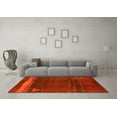 thumbnail image 3 of Ahgly Company Indoor Square Oriental Yellow Industrial Area Rugs, 6' Square, 3 of 4