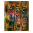 thumbnail image 3 of Designart 'Colour Spiral Fusion II' Modern Print on Natural Pine Wood, 3 of 5