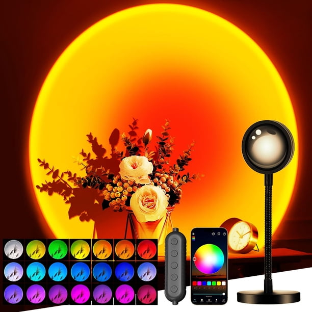Proyector Sunset Lamp Neroupe Sunset Light con control de aplicaciones