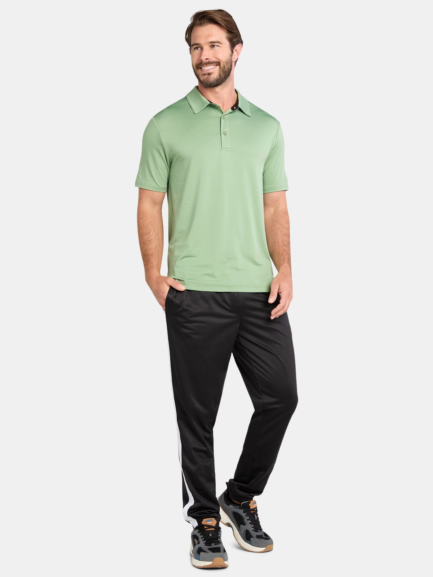Russell Athletic Men's Performance Polo Shirt with Short Sleeves, Sizes S-2XL