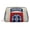 Gold, variant on Waterproof PU Leather Toiletry Cosmetic Bag Us Army Retro 82nd Airborne Division Portable Travel Makeup Organizer Bag for Women Gold