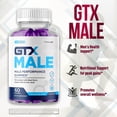 thumbnail image 5 of GTXMale ACV Gummies Advanced Formula Vitamin Supplement 120 Gummies, 5 of 8