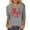 B-Gray, variant on CLOISE Womens Tops 3/4 Sleeve Plus Size Shirts Horse Crew Neck Pullover Trendy Fall Clothes Black 5XL
