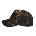 thumbnail image 3 of Xecao Black And Gold Fire Dragon for Baseball Cap: Unisex, crafted from classic polyester twill fabric, featuring a soft unconstructed design, 3 of 5