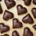 thumbnail image 4 of Palmer Valentine Double Crisp Chocolate Hearts Candy  with Chocolatey Smooth Crunchy  Textures for Valentine's Day Easter Basket Stuffer Birthday Party Favor and Gifts 4.5 oz. Bags Pack of 2, 4 of 7