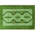 thumbnail image 1 of Ahgly Company Indoor Rectangle Persian Green Traditional Area Rugs, 2' x 4', 1 of 1