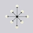 thumbnail image 2 of Magic Home 8 - Light Sputnik Modern Linear Chandelier Ceiling Mount, 2 of 6