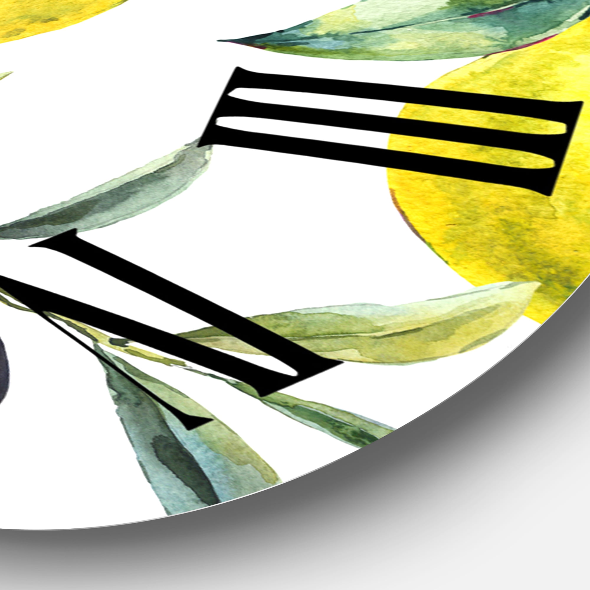 Designart 1 in Tropical Wall Clock