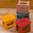 thumbnail image 3 of Portable Non-Slip Folding Step Stool PP Easy Transpiration Collapsible Chair for Kitchen, 3 of 10