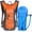 Orange, variant on Hydration Pack Backpack with 70 oz (2L) Water Bladder – for Running, Hiking, Cycling, Climbing, Camping, Biking