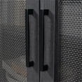 thumbnail image 6 of Pemberly Row Contemporary Engineered Wood Library Base in Raven Oak, 6 of 9