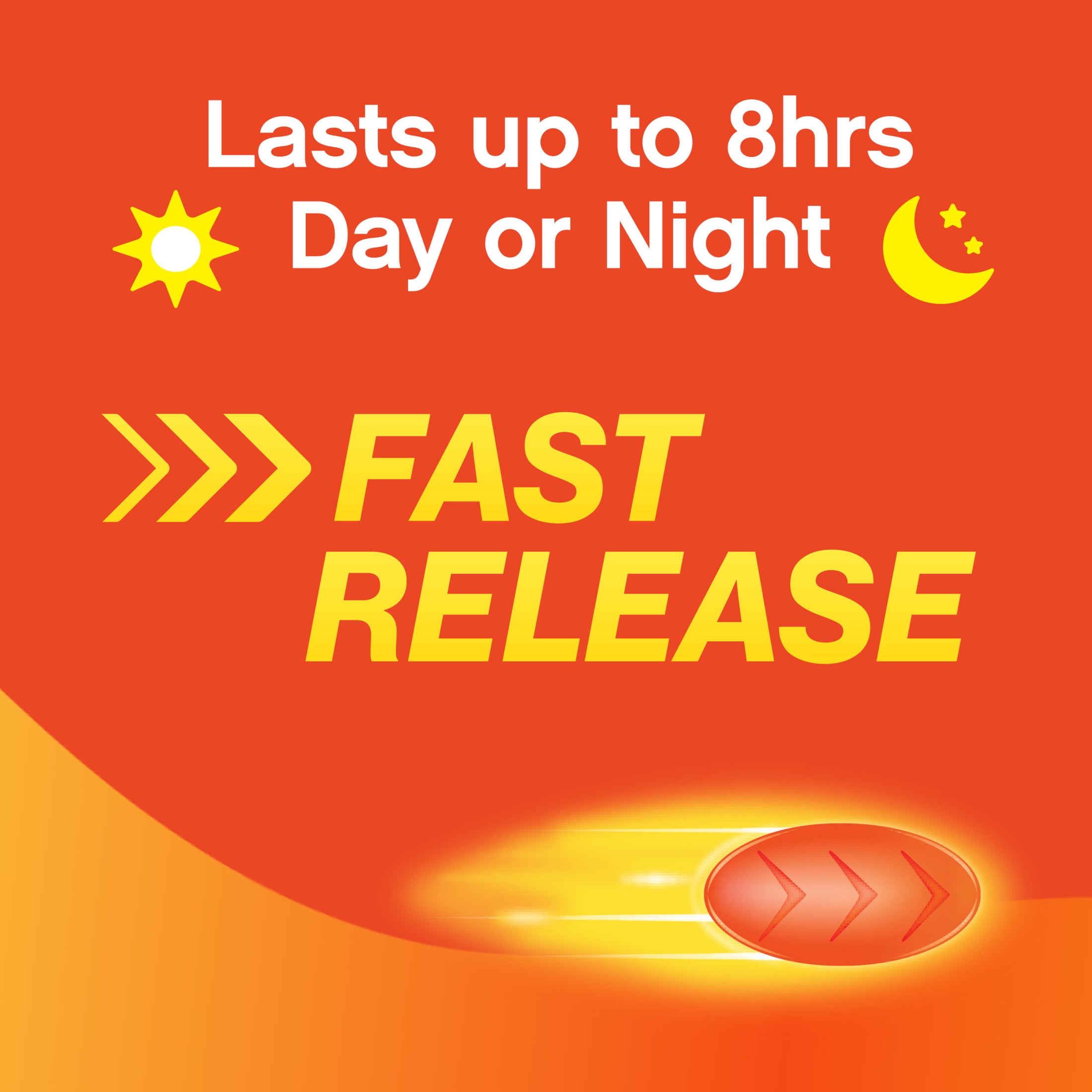 Maximum Strength Delsym Cough Suppressant,  Fast Release Caplets,  lasts up to 8 hour day or night, 20 count.