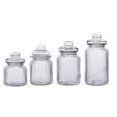 thumbnail image 4 of Advancent Frasco de almacenamiento de alimentos de vidrio de 2 piezas Frascos de botella de contenedor sellado con tapa Organizadores de utensilios de cocina 1350ml Advancent HA063657-04, 4 of 6