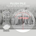 thumbnail image 6 of Ultra Soft Rug for Living Room, 9X12 Fluffy Shag Area Rug for Bedroom, Modern Shaggy Carpets Fuzzy Rug for Teens Dorm Nursery Home Decor Aesthetic, Upgrade Anti-Skid Durable, Light Grey, 6 of 18