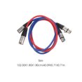 thumbnail image 2 of LABSERRON 2pcs Audio Extension Cable Male To Female PVC Interference Reduction Amplifiers, 2 of 6