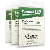 Pine Wax Melts Variety Pack - Bayberry Fir, Christmas Tree, Mistletoe Moments - Highly Scented Natural Oils - Shortie's Candle Company