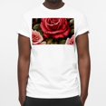 thumbnail image 3 of Rose Classic White 100% Cotton T-Shirt for Men - Soft and Breathable Tee for Everyday Wear - Comfortable Casual Shirt, 3 of 5