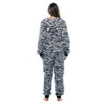 thumbnail image 3 of Just Love Adult Bodysuit with Animal Prints / Pajamas (White Tiger, XX-Large), 3 of 5