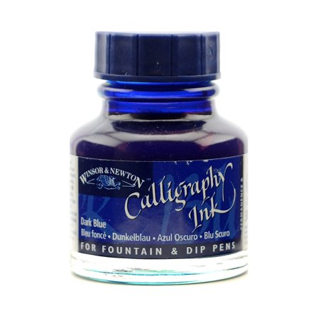 Calligraphy Ink dark blue, 1 oz. (pack of 3)